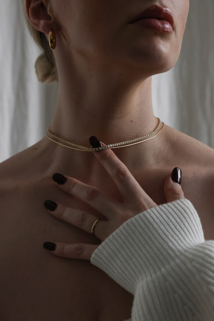 The Arielle Tennis Necklace