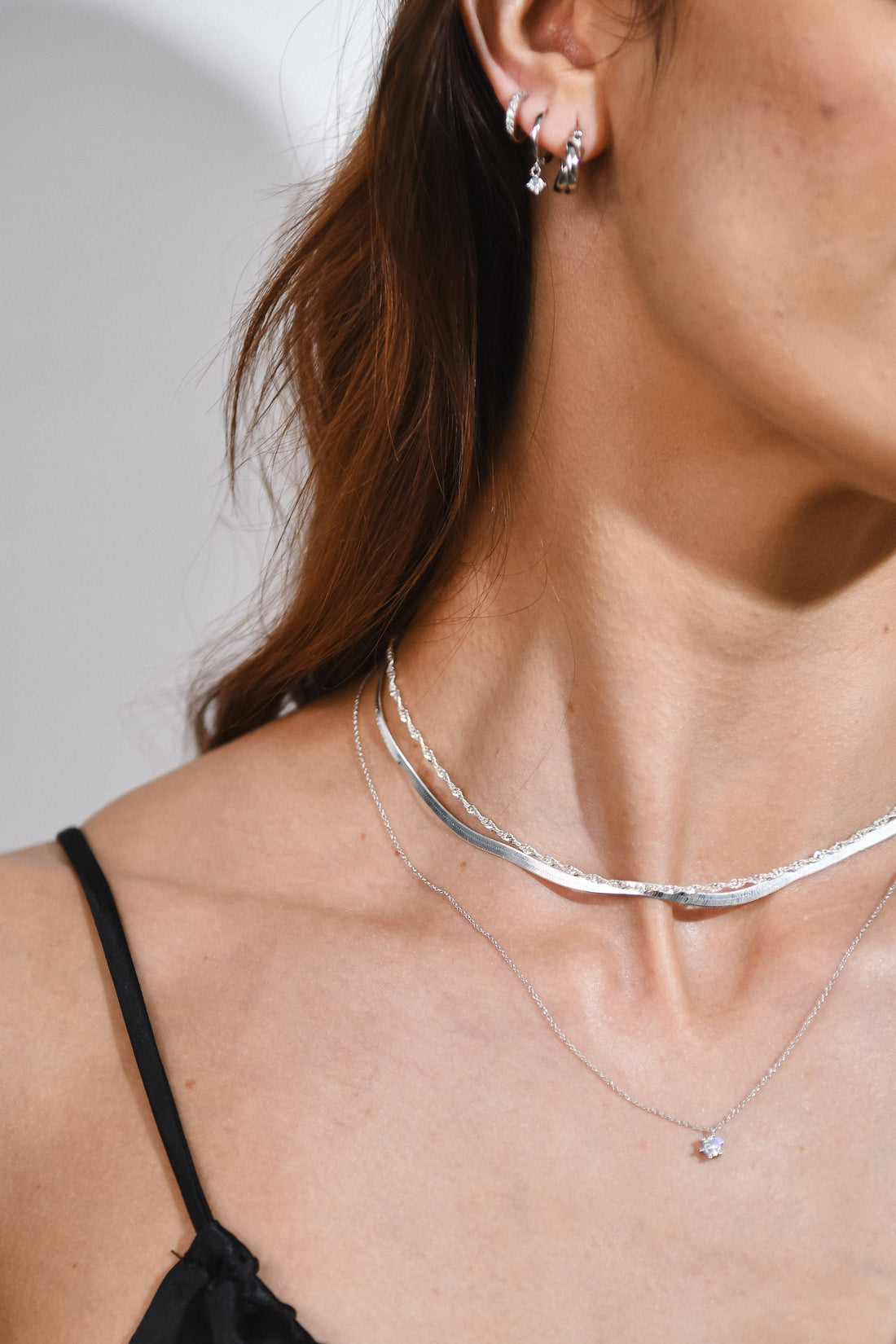 The Audrey Necklace - Silver