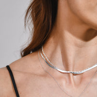 The Audrey Necklace - Silver